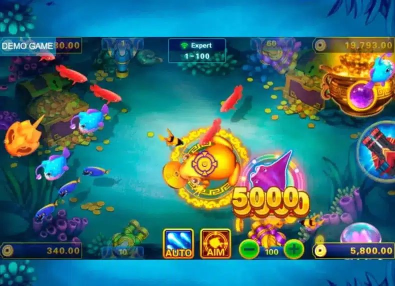 Overview of cai shen fishing demo